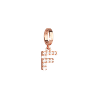 Pendente Rebecca Donna My World Alphabet in Bronzo Zirconia BWMPRF56 - BWMPRF56